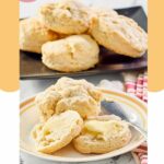 sweet biscuits on a plate and serving platter.