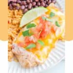Closeup of homemade Applebee's fiesta lime chicken.