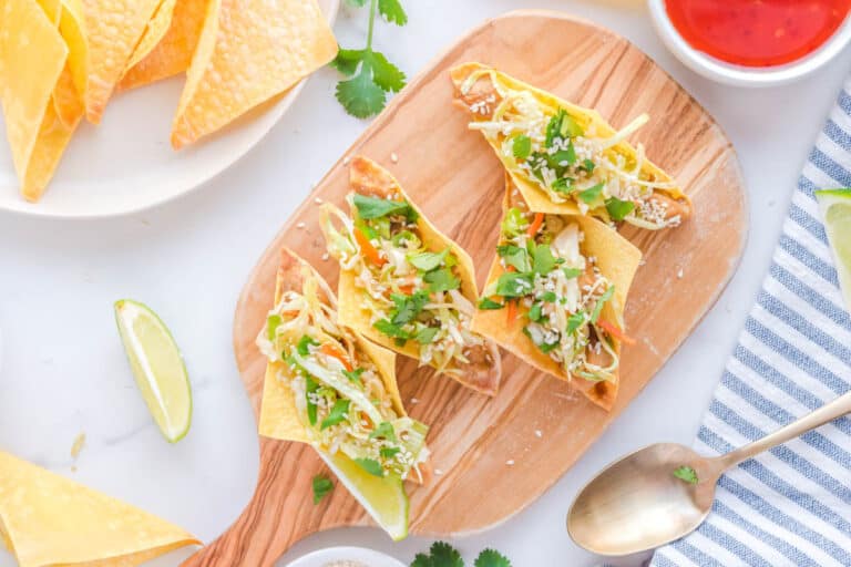 Applebee’s Chicken Wonton Tacos