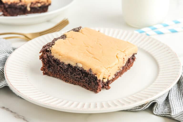 Chocolate Cake with Carmel Icing