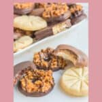 Several homemade Girl Scout cookie varieties.