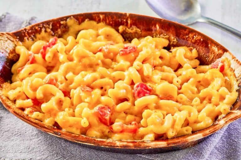 Horn and Hardart Mac and Cheese with Tomatoes