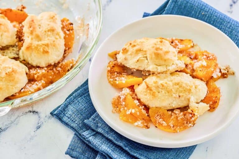 Easy Bisquick Peach Cobbler Recipe