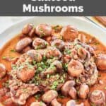 Homemade Outback Steakhouse sauteed mushrooms.