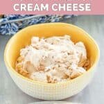 Homemade Panera honey walnut cream cheese spread in a bowl.