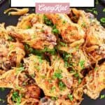 A plate of homemade Anthony's coal fired chicken wings.