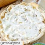 A whole homemade Furr's millionaire pie.