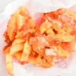 Copycat In-N-Out animal style fries in a serving basket.
