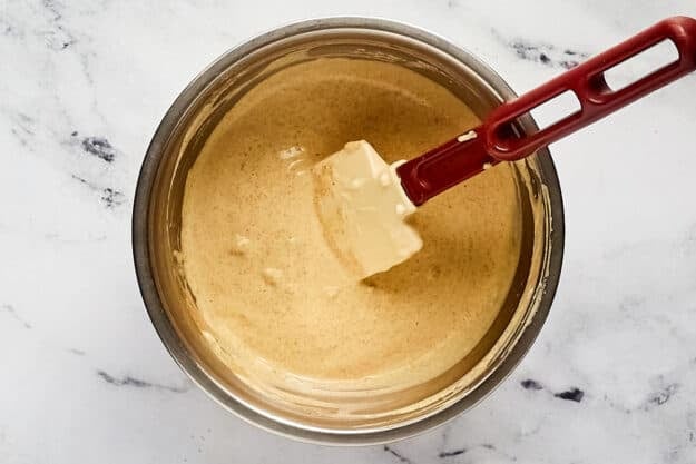 Copycat McDonald's big mac sauce in a mixing bowl.