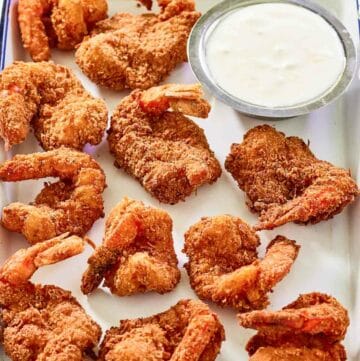 Copycat Red Lobster coconut shrimp and dipping sauce.