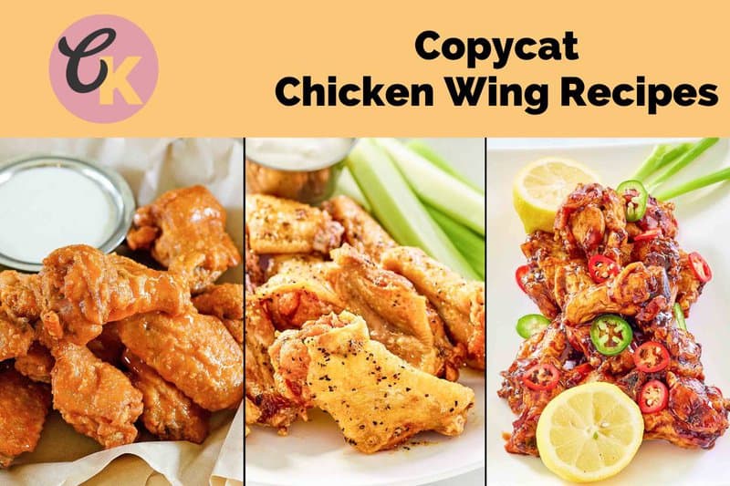 Copycat Buffalo, lemon pepper, and Asian zing wings.