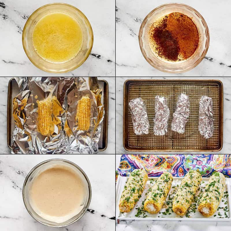 Making copycat Chili's roasted street corn.
