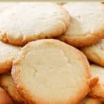 Several homemade cream cheese cookies.
