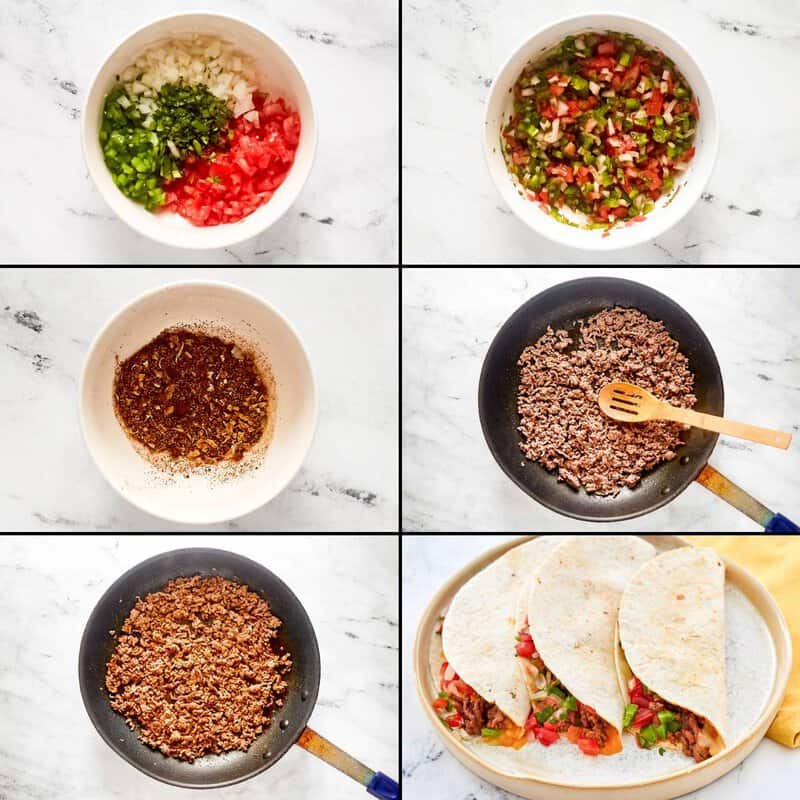 Making copycat Taco Bell meximelt.