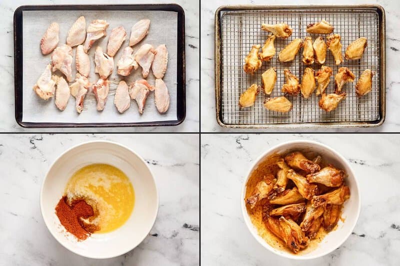 Making copycat Wingstop Louisiana rub wings.