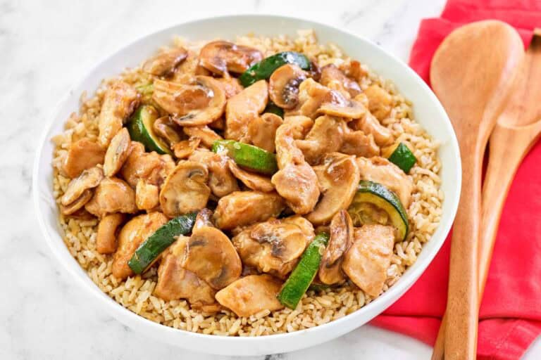 Panda Express Mushroom Chicken