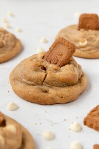 Copycat Crumbl biscoff cookie.