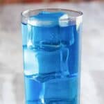 Homemade Sonic ocean water drink.