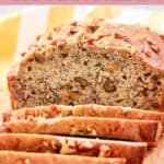 Homemade Starbucks banana walnut and pecan bread.