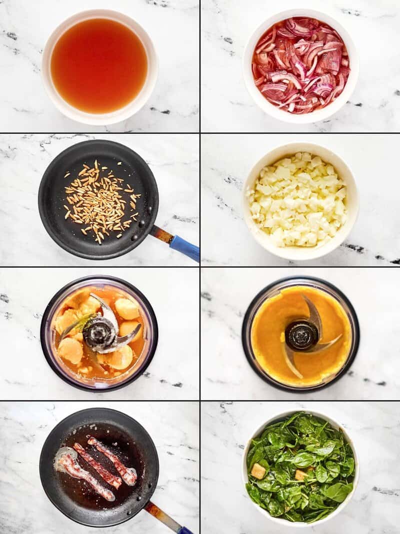 Making copycat Simon and Seafort's mustard dressing and salad.