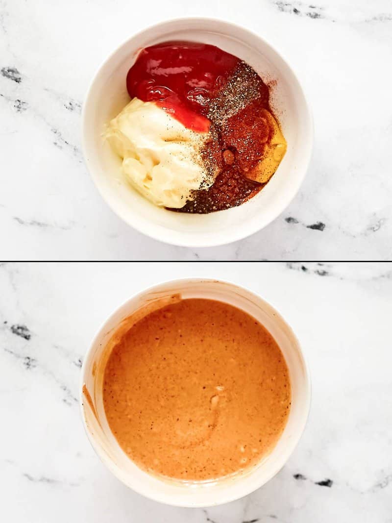 Making copycat Sonic smasher sauce.