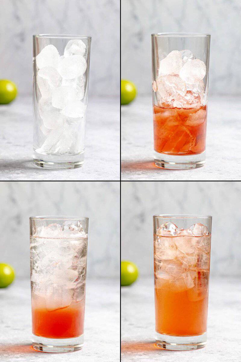 Making copycat Sonic strawberry limeade.